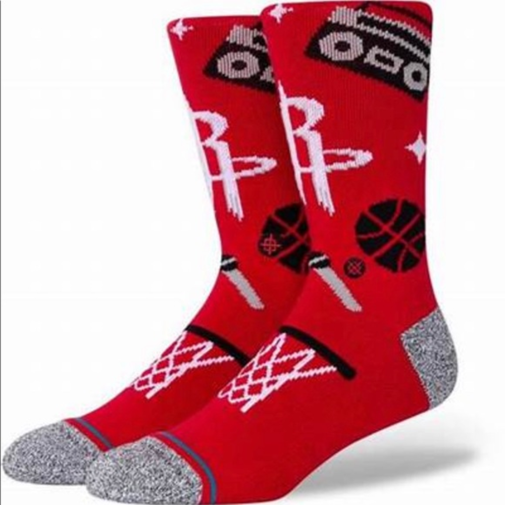 Stance Houston Rockets Socks - NWT